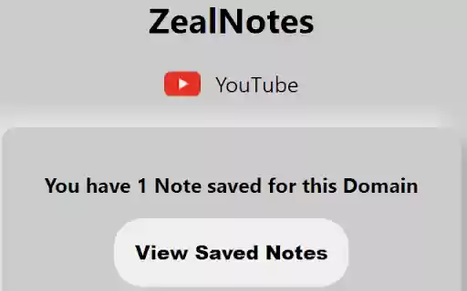 ZealNotes: Add and Manage Notes on Websites  from Chrome web store to be run with OffiDocs Chromium online