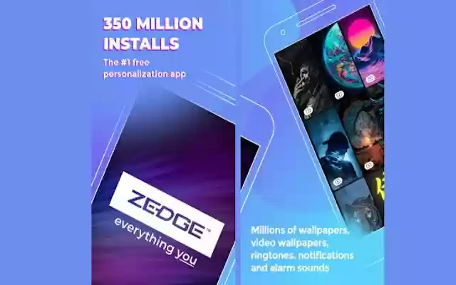Zedge for pc, Windows  Mac Theme New Tab  from Chrome web store to be run with OffiDocs Chromium online