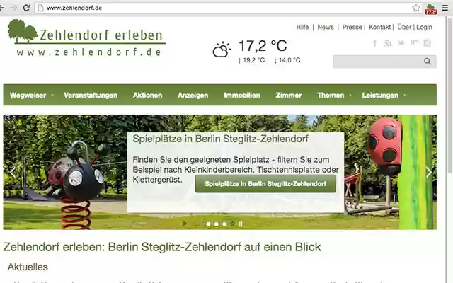 Zehlendorf.de Wetter from Chrome web store to be run with OffiDocs Chromium online Zehlendorf.de Wetter from Chrome web store to be run with OffiDocs Chromium online