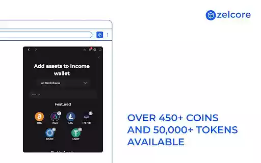 Zelcore  from Chrome web store to be run with OffiDocs Chromium online