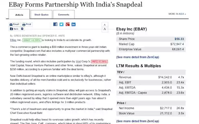ZenCap News  from Chrome web store to be run with OffiDocs Chromium online
