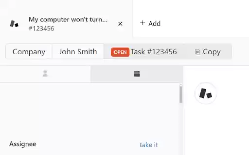 Zendesk Ticket Copy  from Chrome web store to be run with OffiDocs Chromium online