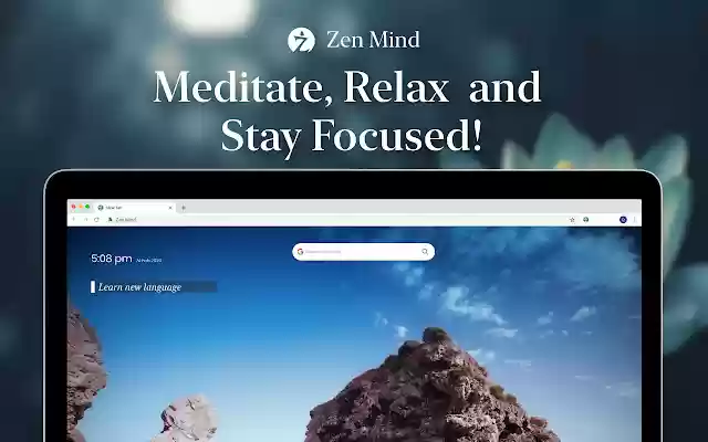 Zen Mind: Meditate Relax Wallpapers from Chrome web store to be run with OffiDocs Chromium online Zen Mind: Meditate Relax Wallpapers from Chrome web store to be run with OffiDocs Chromium online