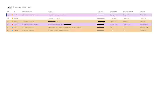 Zest The Zendesk Colour Coder  from Chrome web store to be run with OffiDocs Chromium online