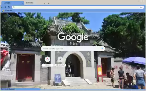 Zhanshan Temple  from Chrome web store to be run with OffiDocs Chromium online