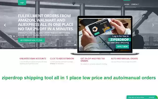 Ziperdrop ziperdrop.com Product Importer  from Chrome web store to be run with OffiDocs Chromium online