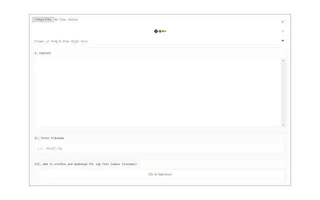 ZIP Writer  from Chrome web store to be run with OffiDocs Chromium online