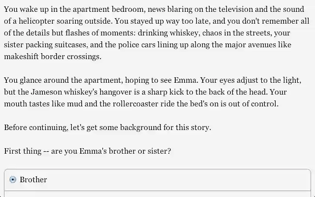 Zombie Exodus  from Chrome web store to be run with OffiDocs Chromium online