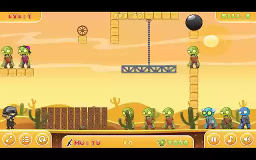 Zombie Shooter Unblocked  from Chrome web store to be run with OffiDocs Chromium online