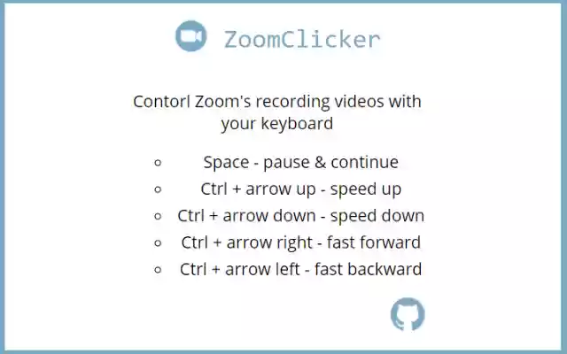 ZoomClicker  from Chrome web store to be run with OffiDocs Chromium online