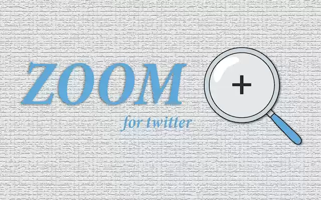Zoom for Twitter®  from Chrome web store to be run with OffiDocs Chromium online