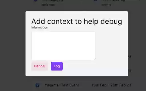Zuddl Debugger  from Chrome web store to be run with OffiDocs Chromium online