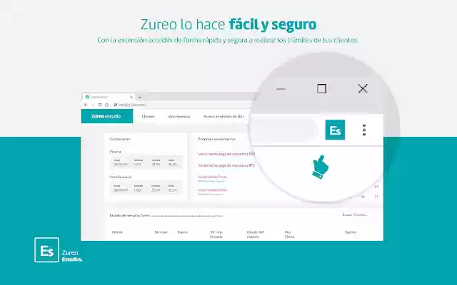 Zureo Credenciales from Chrome web store to be run with OffiDocs Chromium online Zureo Credenciales from Chrome web store to be run with OffiDocs Chromium online