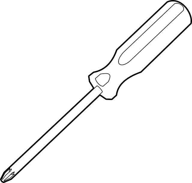 Free download Screwdriver Tool Screw Cross Slot - Free vector graphic on Pixabay free illustration to be edited with GIMP free online image editor