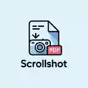 ScrollShot  screen for extension Chrome web store in OffiDocs Chromium