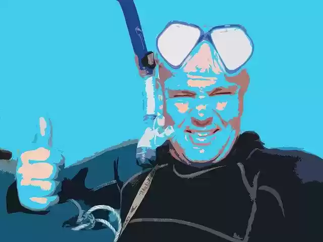 Free download Scubadiving Man Male -  free illustration to be edited with GIMP free online image editor