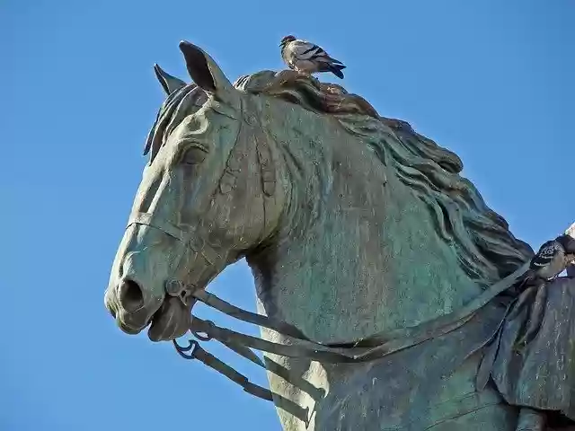 Free download Sculpture Horse Paloma -  free photo or picture to be edited with GIMP online image editor