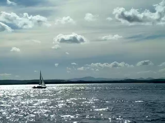 Free download Sea Boat Ocean -  free photo or picture to be edited with GIMP online image editor