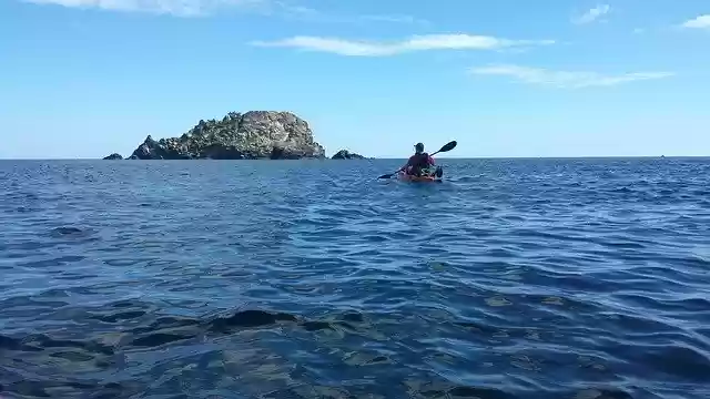 Free download Sea Kayak Rock -  free photo or picture to be edited with GIMP online image editor