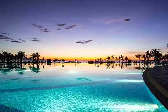 Free download Sea Landscape Swimming Pool South -  free photo or picture to be edited with GIMP online image editor
