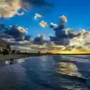 Seashore During Dusk  screen for extension Chrome web store in OffiDocs Chromium