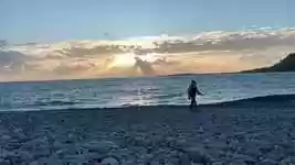 Téléchargement gratuit Sea Sunset Man - vidéo gratuite à éditer avec l'éditeur vidéo en ligne OpenShot