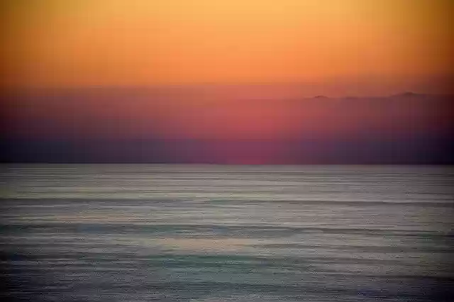 Free download Sea Sunset Sky -  free photo or picture to be edited with GIMP online image editor