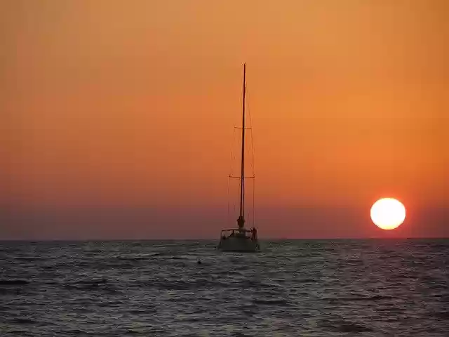 Free download Sea Sunset Sun -  free photo or picture to be edited with GIMP online image editor