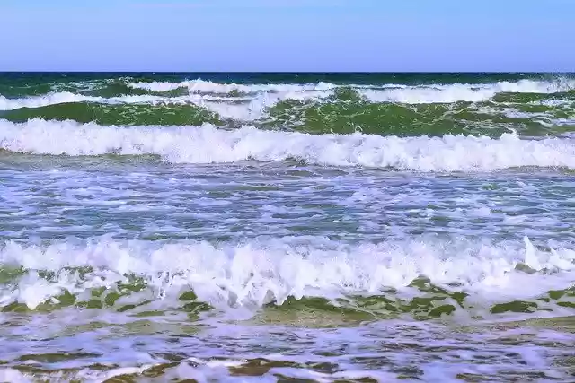 Free download sea waves nature sea foam ocean free picture to be edited with GIMP free online image editor