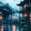 Serenity in the Rain  screen for extension Chrome web store in OffiDocs Chromium