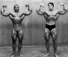 Free download Sergio Oliva and Arnold Schwarzenegger free photo or picture to be edited with GIMP online image editor