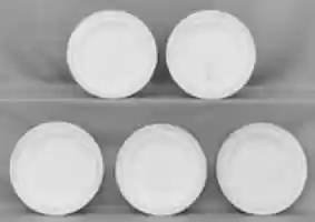 Free download Set of three plates (part of a set) free photo or picture to be edited with GIMP online image editor