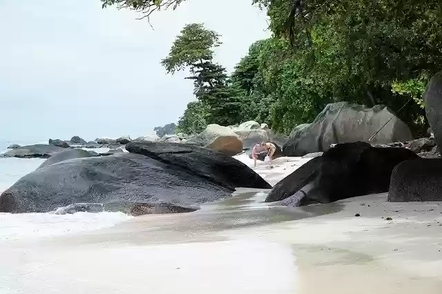 تنزيل Seychelles Stone Rock مجانًا - صورة مجانية أو صورة مجانية ليتم تحريرها باستخدام محرر الصور عبر الإنترنت GIMP
