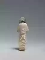 Free download Shabti of the Scribe Huy wearing a Bat-pendant free photo or picture to be edited with GIMP online image editor