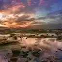 Shallow beach and sunrise  screen for extension Chrome web store in OffiDocs Chromium