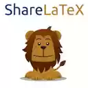 ShareLaTeX  screen for extension Chrome web store in OffiDocs Chromium