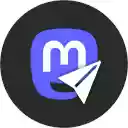 Share to Mastodon  screen for extension Chrome web store in OffiDocs Chromium