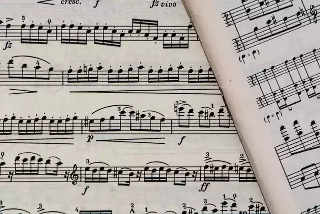 Free download sheet music 19th century cello free picture to be edited with GIMP free online image editor