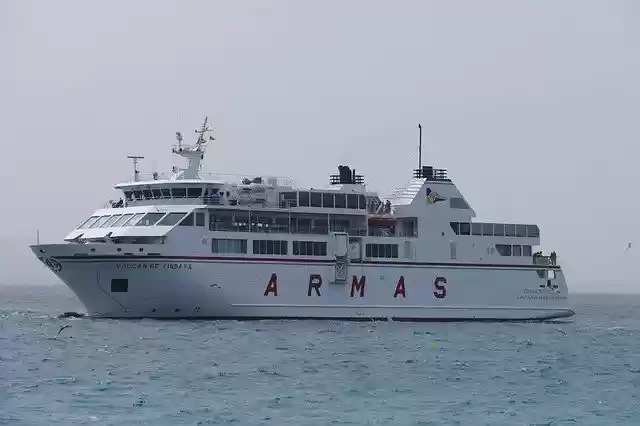 Free download Ship Ferry Sea free photo template to be edited with GIMP online image editor