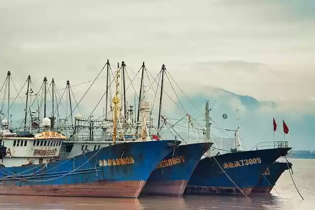 Free download ships fishing boats sea ocean port free picture to be edited with GIMP free online image editor