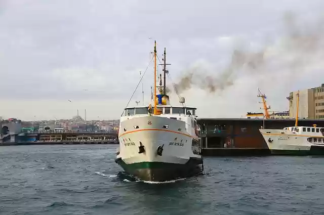 Free download ship v istanbul turkey sea free picture to be edited with GIMP free online image editor