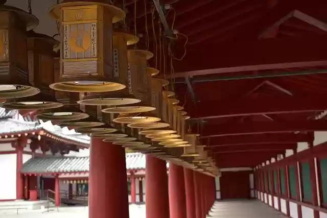 Free download Shitennoji Shrine Japan Tennoji -  free photo or picture to be edited with GIMP online image editor
