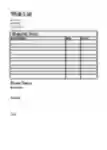 Free download Shopping Wish List Microsoft Word, Excel or Powerpoint template free to be edited with LibreOffice online or OpenOffice Desktop online