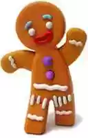 Free download Shrek Gingerbread Man Toy Mcdonalds free photo or picture to be edited with GIMP online image editor