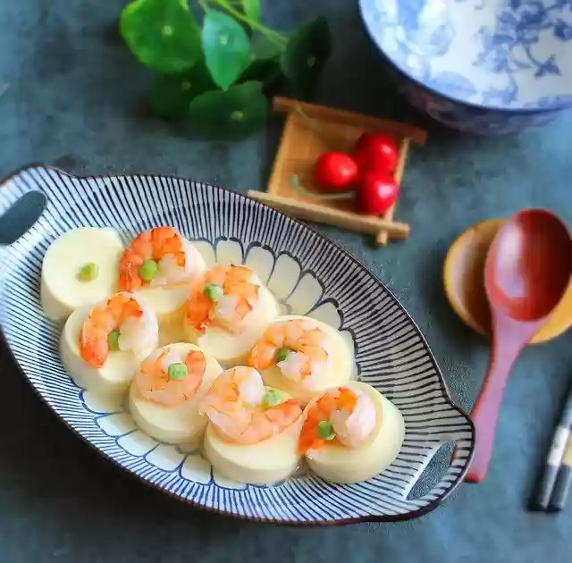 Free download shrimp steamed dou fu free picture to be edited with GIMP free online image editor