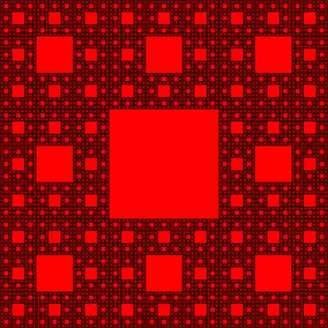 Free download Sierpinski Carpet Plane Fractal -  free illustration to be edited with GIMP free online image editor