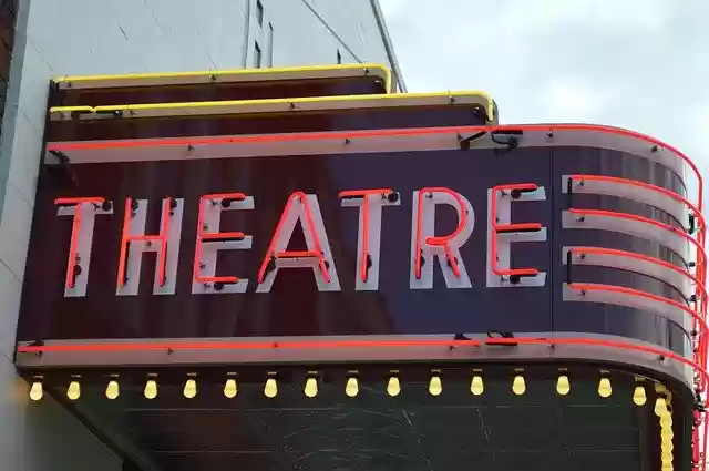 Free download Sign Theatre Cinema -  free photo or picture to be edited with GIMP online image editor