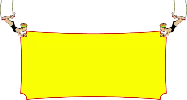 Free download Sign Trapeze Circus -  free illustration to be edited with GIMP free online image editor