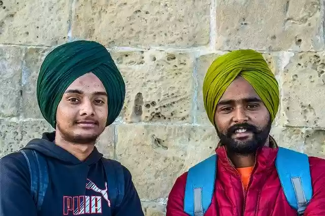 Free download Sikhs India Indians People -  free photo template to be edited with GIMP online image editor