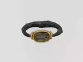 Free download Silver ring with glass paste scarab free photo or picture to be edited with GIMP online image editor